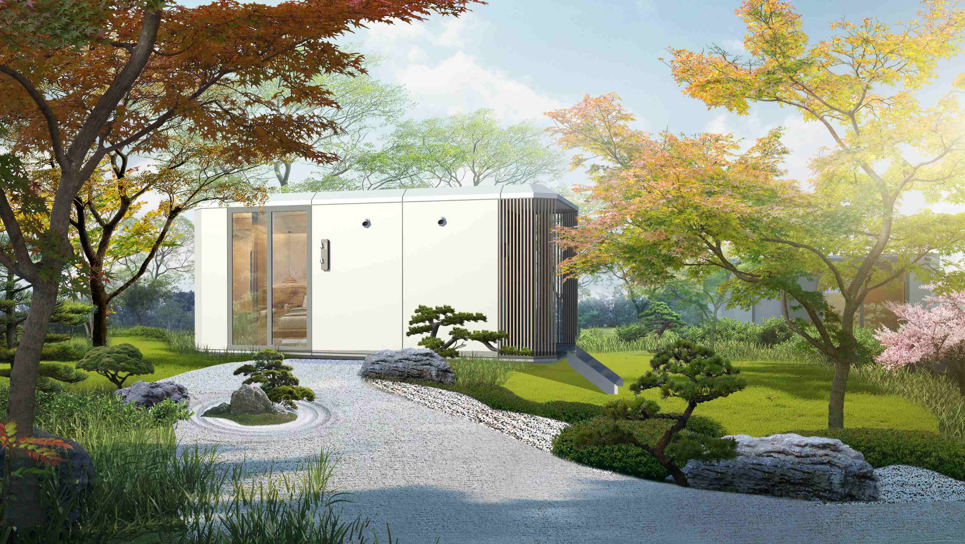 Zero-carbon mobile house